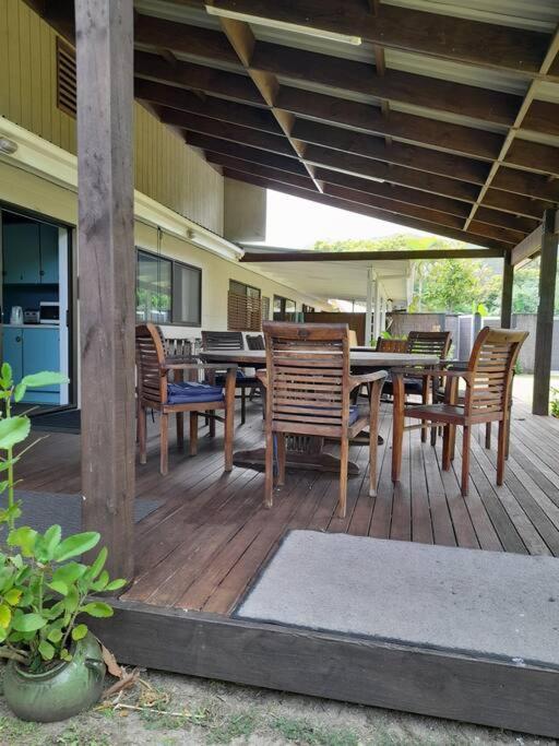 Muri Lagoon Lodge Titikaveka ภายนอก รูปภาพ