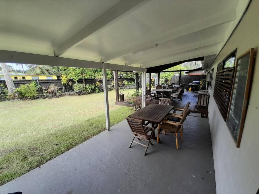 Muri Lagoon Lodge Titikaveka ภายนอก รูปภาพ